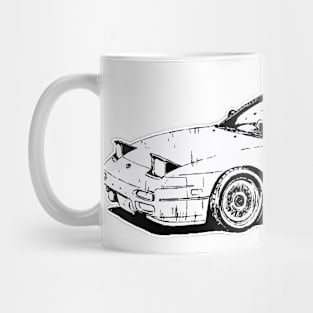 Miyahara's Toyota MR2 [ Initial D ] Mug